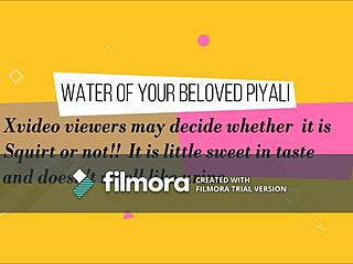 Piyali squirts big from dildo fucking her indian milf tits and ass boobs 😍💦