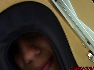 ready to be bbc queen jacky? pigtails teen takes daddy doggystyle facial