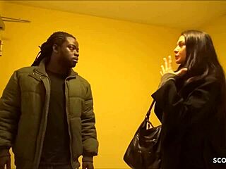 German teen lullu gun takes freddy gong quickie garage cum