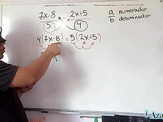 Nerd Teacher Solves Creampie Equation with Intense Thrusts