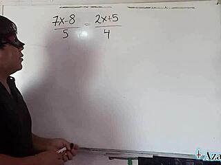 Nerd Teacher Solves Creampie Equation with Intense Thrusts