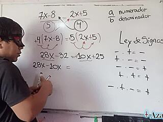 Nerd Teacher Solves Creampie Equation with Intense Thrusts