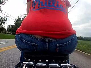i ride motorcycle gopro shaking my fat curvy ass everywhere pt 1
