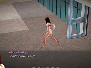 Arizona Unbridled Redhead Plays with Massive Tits in Part 3 USA Heat