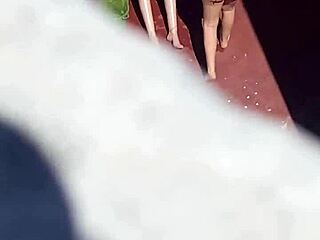 voyeur glimpse of argentinian bikini neighbors sunbathing on terrace part 4