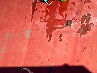 voyeur glimpse of argentinian bikini neighbors sunbathing on terrace part 4