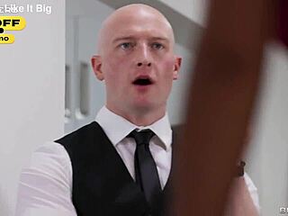 Bitch boss spanks and squirts on you in kitchen lesson, enter xvpromo!