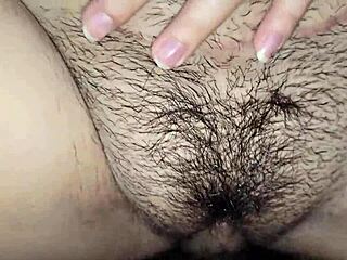 She hides playing naughty games with her cute chubby latina stepsister wet hairy pussy creampie close-up