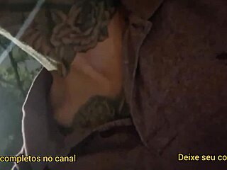 guy pulls out cock and jerks off at bus stop next to girl