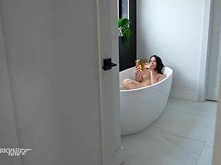 hot neighbor katrina colt caught spying rides cock doggystyle muff diving