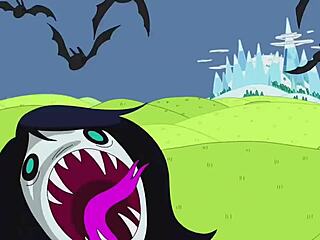 princess bubblegum blows finn's big cock before scandinavian pussy fuck