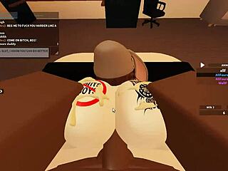 damn that roblox slut takes blacked monster cocks anal rough in 3some