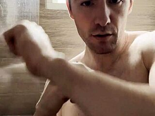 hey wanna see me trim my sweaty hairy armpits chest arms after gym for photoshoot?