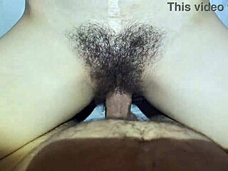 Milf Wife Cums on Hairy Pussy During Missionary Fuck