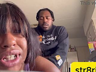 str8rich bends this hood thot over, pounds her ass and pussy, best deepthroat ever