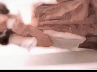 i'm an amateur japanese shemale stroking to my mirror reflection