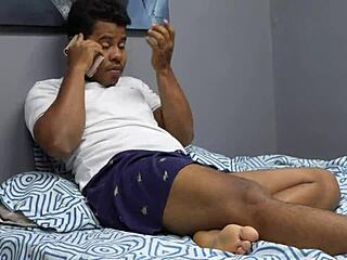 stepsis gives best cock massage to stepbro wet pussy riding cowgirl moaning part 1