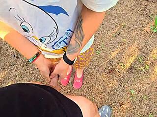 Step Mom Catches Me Jerking and Drains Cum Fast