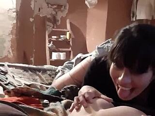 Ex Makes Me Rim Her Crazy Homemade Whore Style