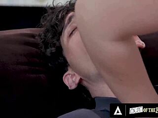 whoa 😍 hot milf lauren phillips catches stepson jerking off then rides him cowgirl deepthroat!