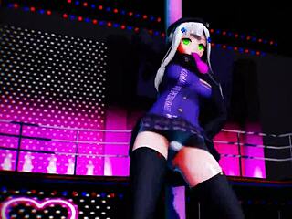 Intense Erotic Squatting Dance With HK416 MMD XXX Moves