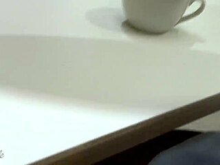 ever wonder how a cute blonde mommy blows monster cock sloppy after handjob in fast food toilet?