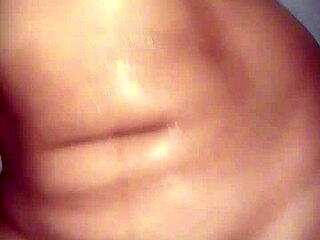 Colombian Amateur Slams Massive Dildo Deep into Tight Ass in Steamy Jacuzzi