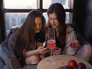 My roommates go wild obsessing over my big cock in rough dorm threesome doggystyle cum covered orgy