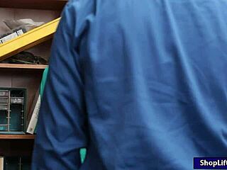 lp officer rams huge cock into arab teen shoplifter's tight holes