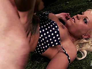 Big Cock Drives Tattooed Blonde Milf to Screaming Anal Ecstasy