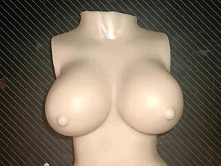 Dolly Me Demands Fat Cock Anal Pounding Pressing Her Tiny Tits in Homemade Curvy Fuck Doll Session