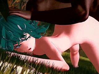 Tatsumaki's Pussy Creampie Deepthroat Hentai Orgy