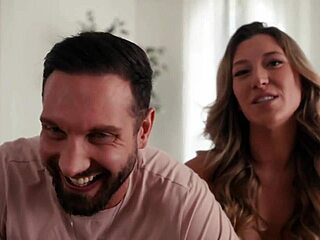 addison vodka rips clothes off and fingers herself before quinton pounds her natural tits