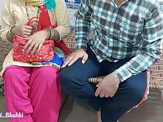 desi indian stepmom seduces son's friend for intimate big ass pussy play