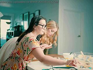 Charlie Forde teases Chasey Devil relentlessly before licking her pussy in muffin diving frenzy