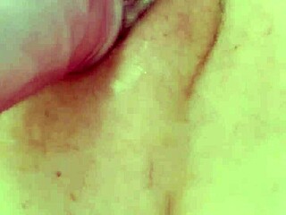 i'm stuffing my pussy with dildos covered in sticky cum playtime