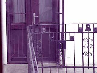 hey domina grinds pussy on huge dildo in femdom bondage closeup