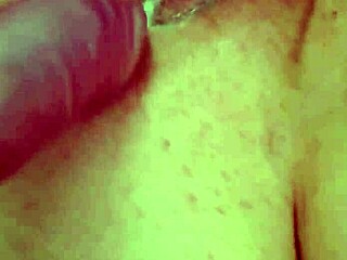 i'm stuffing my pussy with dildos covered in sticky cum playtime