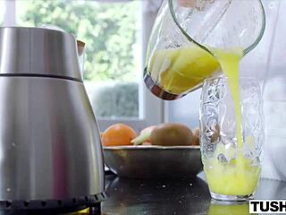 Whoa, anal obsessed redhead Dolly Dyson fingers ass then rides cock deep on Tushy debut