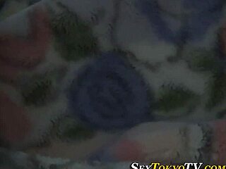 What Draws Petite Hairy Japanese Babe to Rub in Uniform HD?