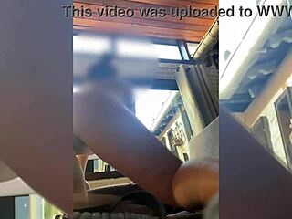 petite 18yo brunette teen flashes tiny pussy panties dances rebolando ass in public outdoor sex