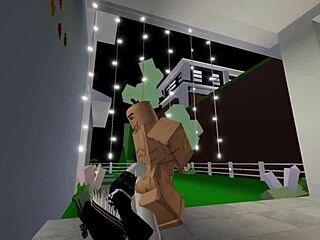 So I'm forcing this girl into embarrassing poses in Brookhaven then we have sex in some random house and the owner walks in