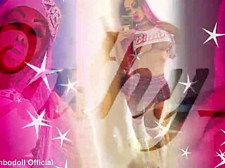 WOW! BIMBO DOLL DOUBLE PENETRATED BY ITALIAN STALLIONS OUTDOOR SAUNA MMF DEEPTHROAT CUM!