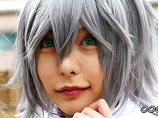 cosplay hides throbbing cock secrets