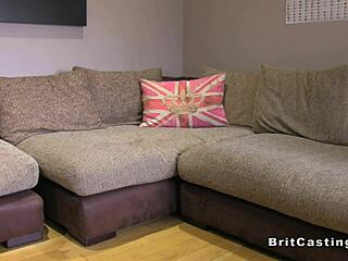 Dude this huge tits blonde in fishnets is killing the casting vibe