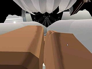 So I'm forcing this girl into embarrassing poses in Brookhaven then we have sex in some random house and the owner walks in