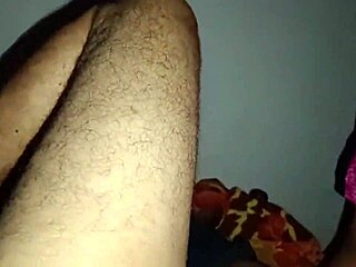 Desi hotwife gulps hubby's cock then rides to creamy cowgirl cumshot