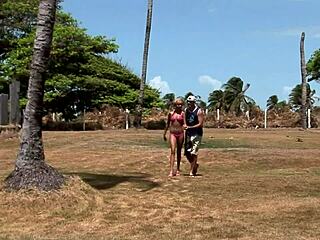 barbie you ready for that monster cock ripping clothes for outdoor anal cumshot on your tanned tits?