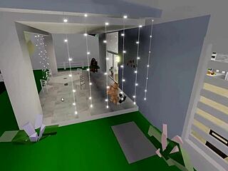 So I'm forcing this girl into embarrassing poses in Brookhaven then we have sex in some random house and the owner walks in