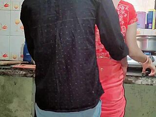 guy spots bhabhi in kitchen begs to fuck her hard right there